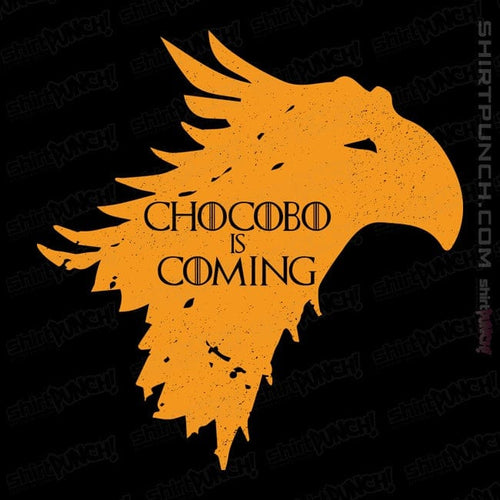 ShirtPunch Chocobo Is Coming