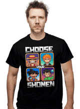 ShirtPunch Choose Your Shonen, view 2