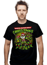ShirtPunch Christmas Ninja, view 2