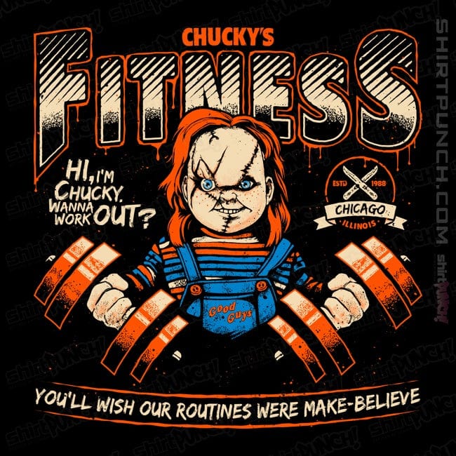 ShirtPunch Chucky's Fitness