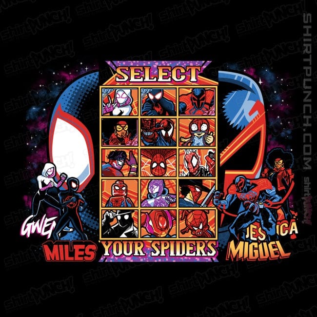 ShirtPunch Clash Of Spider