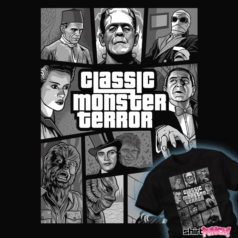 ShirtPunch Classic Monster Terror