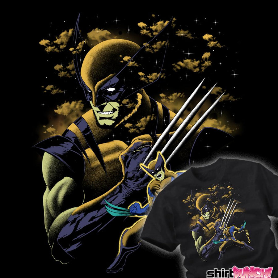 ShirtPunch Clawed Berserker Nightsky Lineart