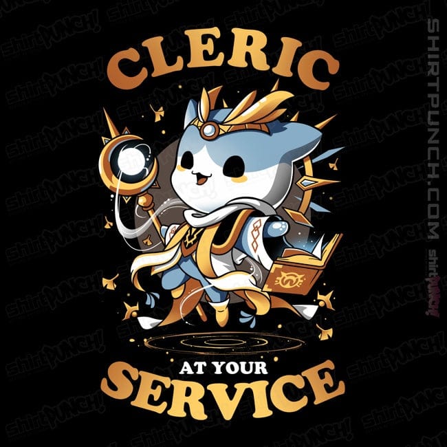 ShirtPunch Cleric At Your Service