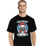 ShirtPunch Cold Heart Warm Coffee, view 4