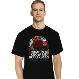 ShirtPunch Come In And Know Me Better Man, view 4