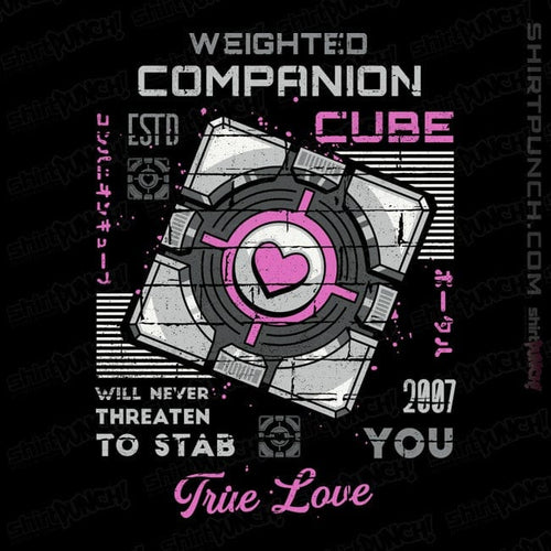 ShirtPunch Companion Cube