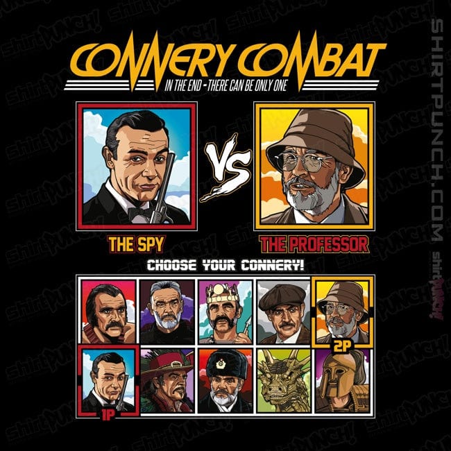 ShirtPunch Connery Combat