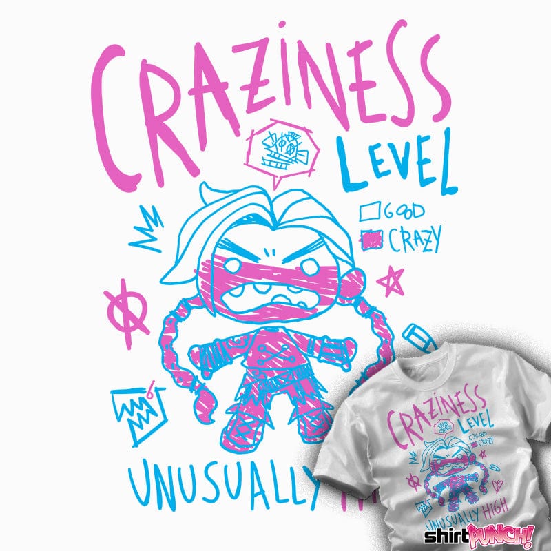 ShirtPunch Craziness Level