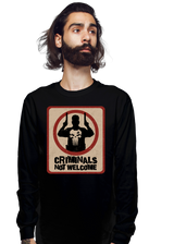 ShirtPunch Criminals Not Welcome, view 4