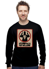 ShirtPunch Criminals Not Welcome, view 5