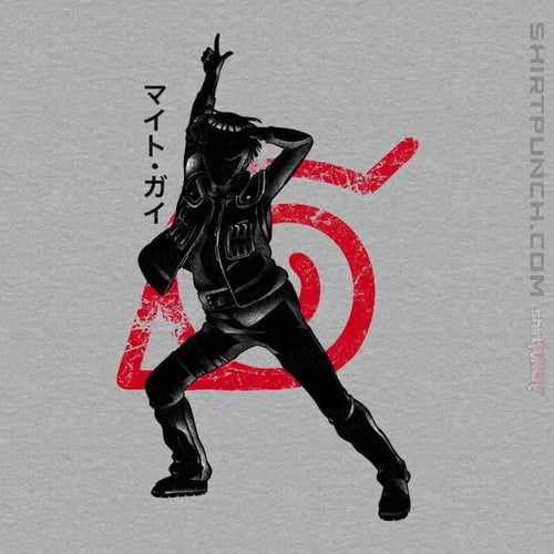 ShirtPunch Crimson Might Guy