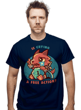 ShirtPunch Crying Is A Free Action, view 2