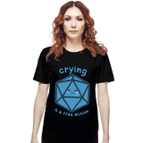 ShirtPunch Crying Is Free, view 2
