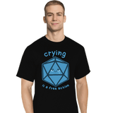 ShirtPunch Crying Is Free, view 4