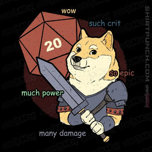 ShirtPunch D&D Doge Meme