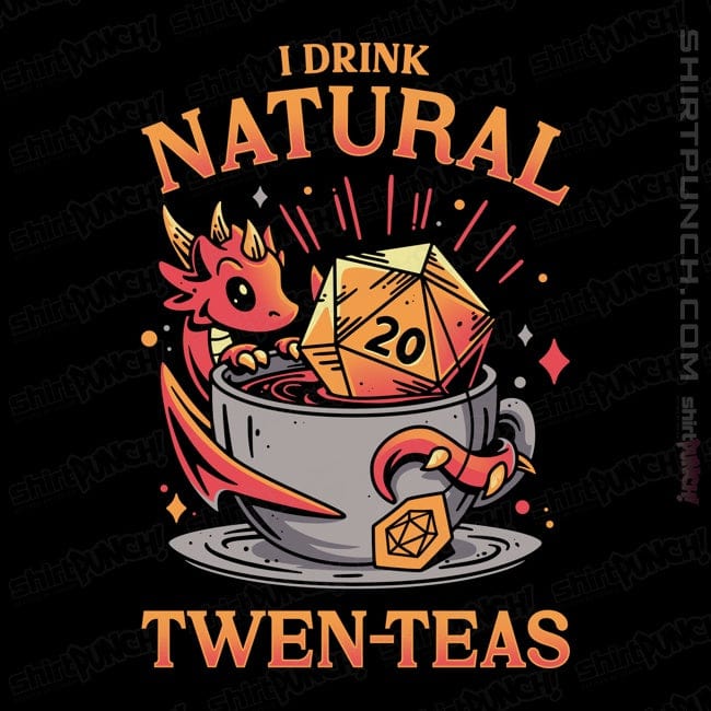 ShirtPunch D20 Tea Time