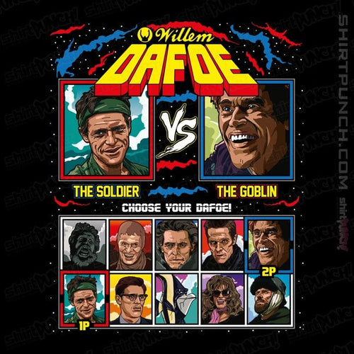 ShirtPunch Dafoe Arcade