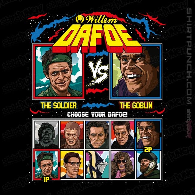 ShirtPunch Dafoe Arcade