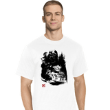 ShirtPunch Dark Lord In The Snow Planet Sumi-e, view 4