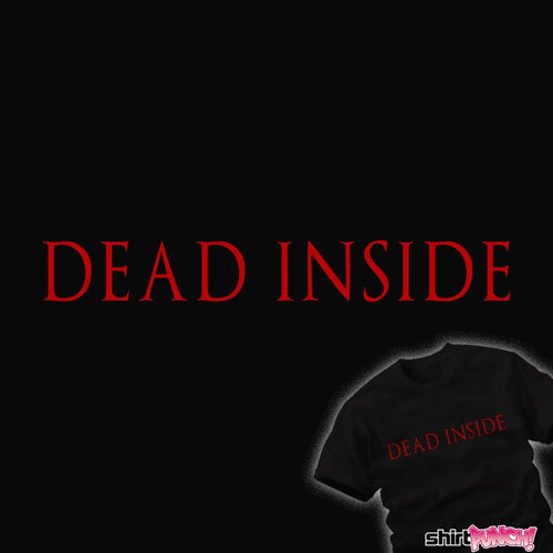 ShirtPunch Dead Inside Gamer