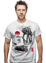 ShirtPunch Defense Of Echo Base Sumi-e, view 2