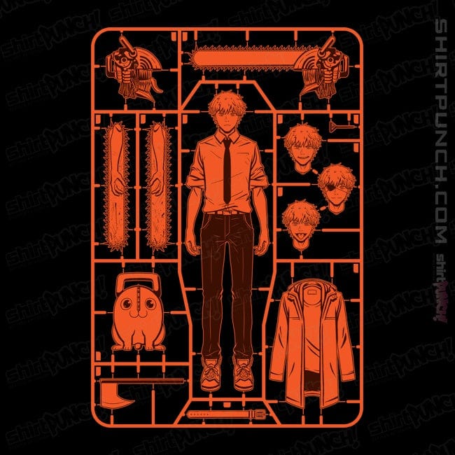 ShirtPunch Denji Model Sprue