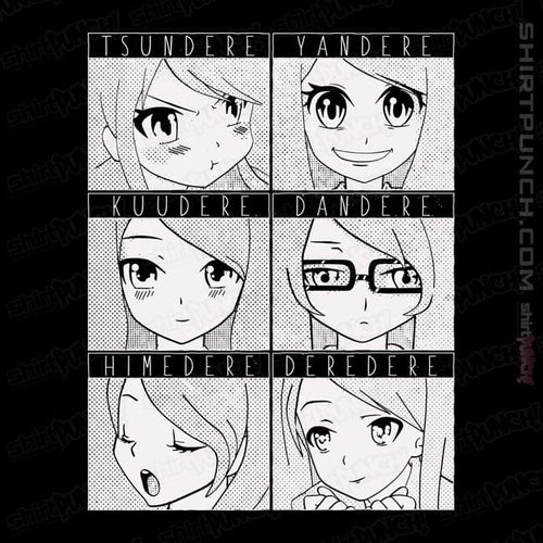 ShirtPunch Dere Type
