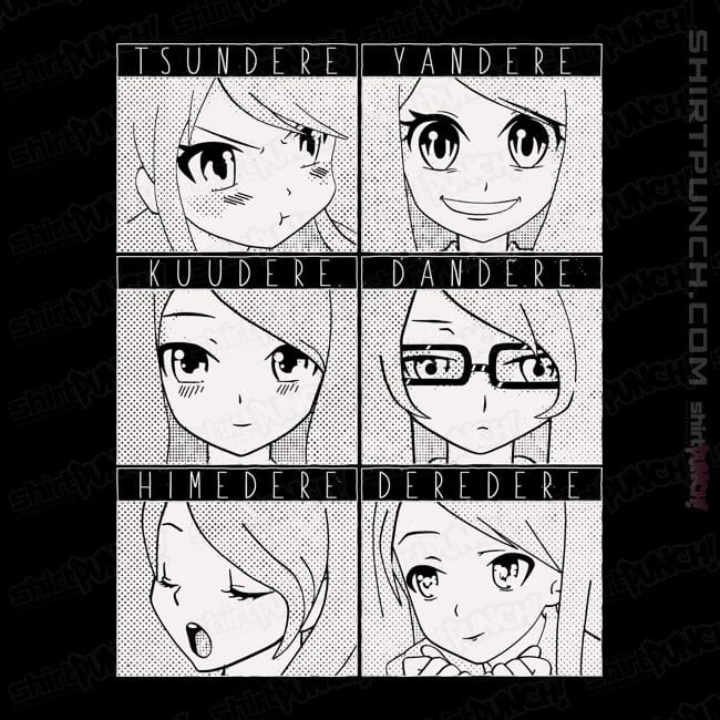 ShirtPunch Dere Type