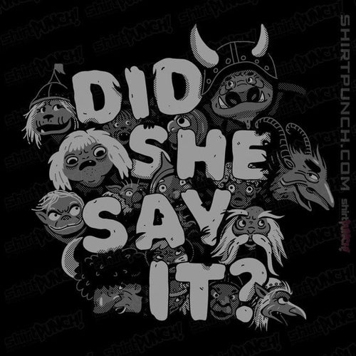 ShirtPunch Did She?