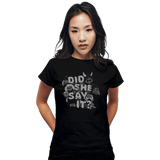 ShirtPunch Did She?, view 6