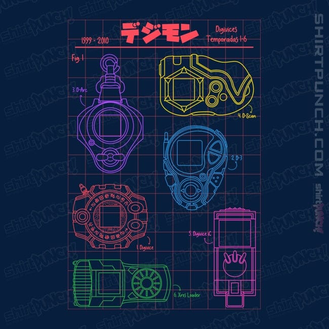 ShirtPunch Digivices