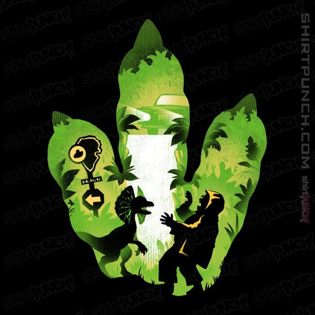 ShirtPunch Dilophosaurus Footprint