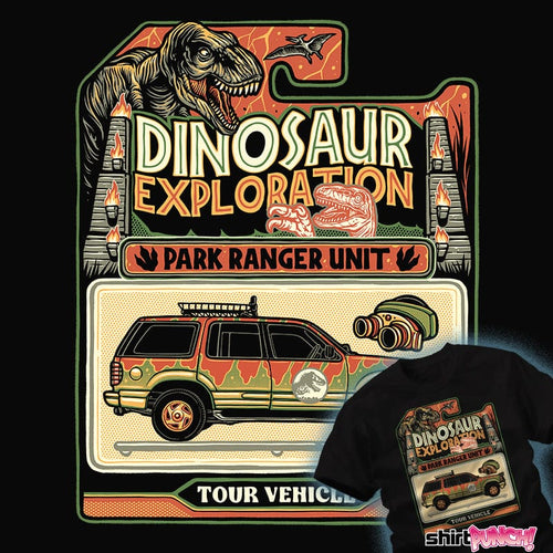 ShirtPunch Dinosaur Exploration Vehicle