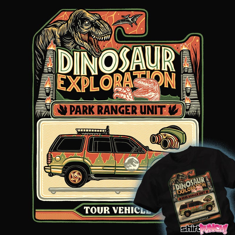 ShirtPunch Dinosaur Exploration Vehicle