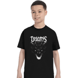 ShirtPunch Dracarys Metal T-Shirt, view 3