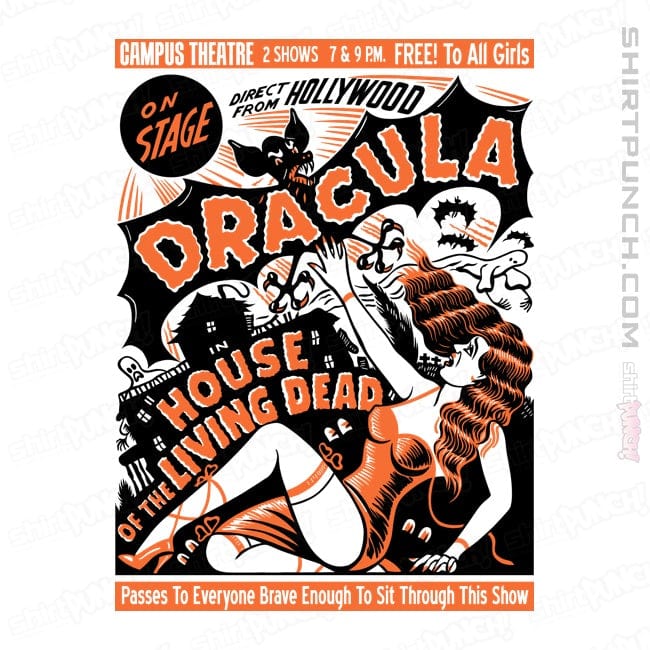 ShirtPunch Dracula On Stage
