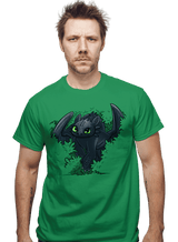 ShirtPunch Dragon In The Bushes, view 2