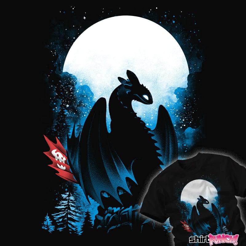 ShirtPunch Dragon In The Moonlight