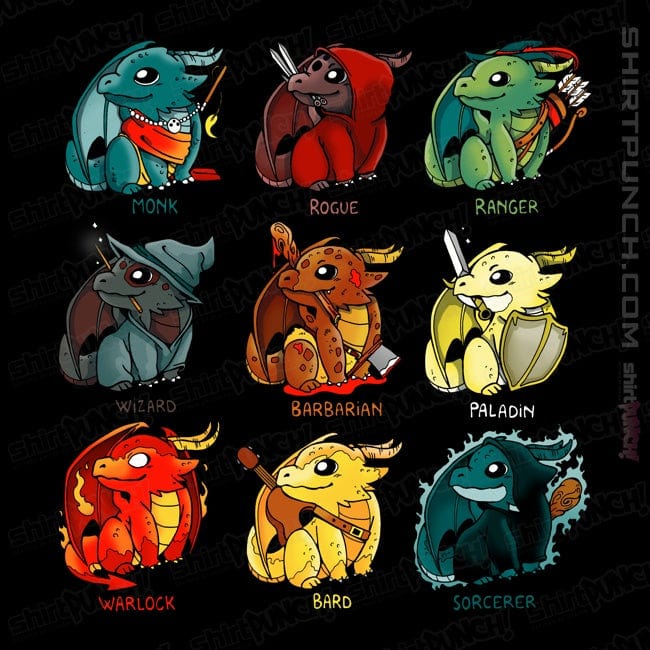 ShirtPunch Dragon Roles