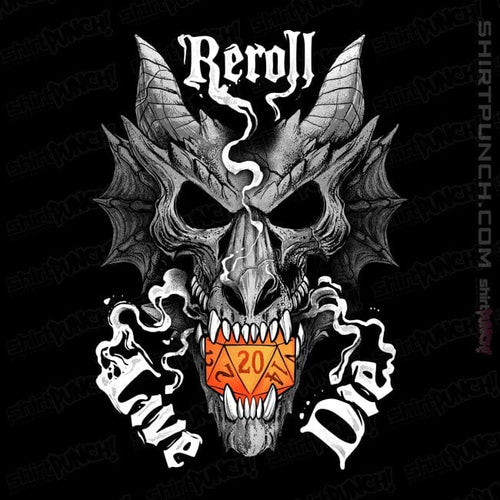 ShirtPunch Dragon Skull Dice