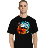 ShirtPunch Dragons of Fire And Water, view 4