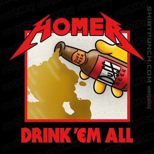 ShirtPunch Drink 'Em All