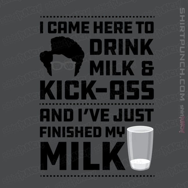 ShirtPunch Drink Milk