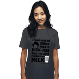 ShirtPunch Drink Milk, view 2