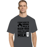 ShirtPunch Drink Milk, view 4
