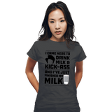 ShirtPunch Drink Milk, view 6