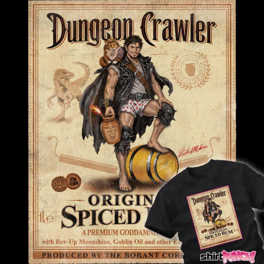ShirtPunch Dungeon Crawler Spiced Rum
