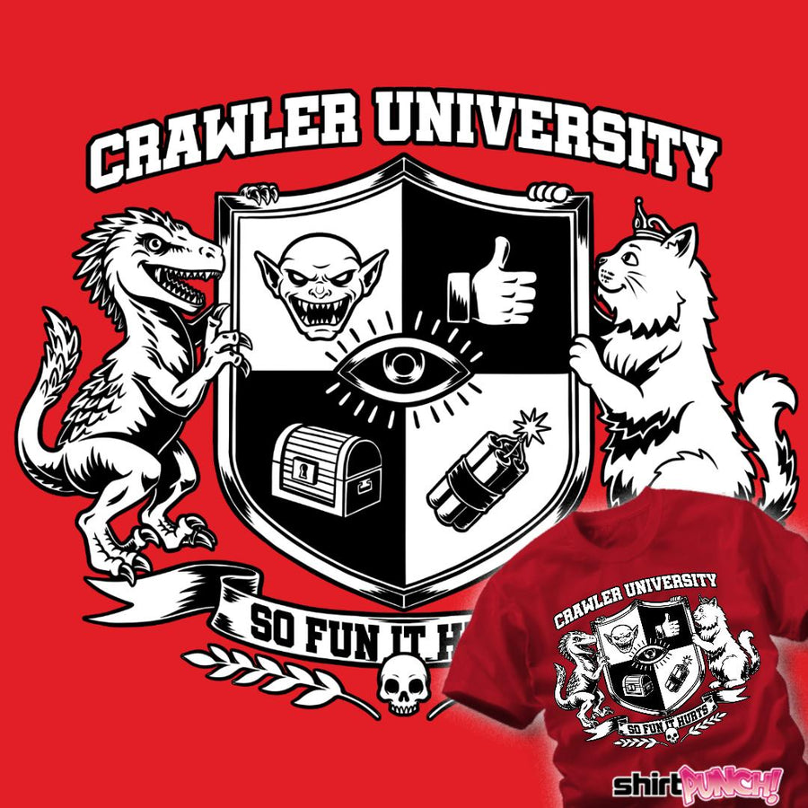 ShirtPunch Dungeon Crawler University
