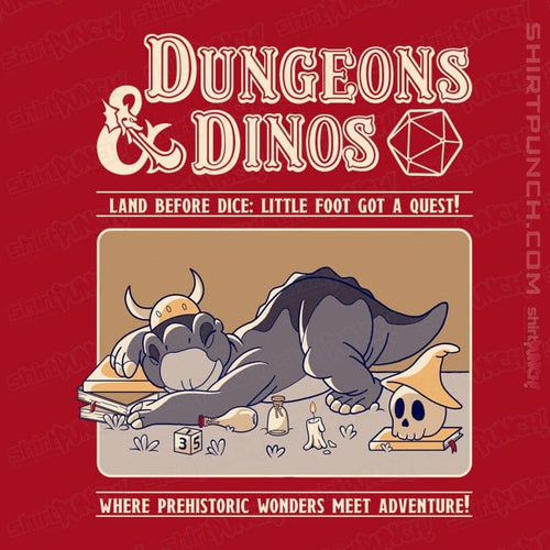 ShirtPunch Dungeons And Dinos